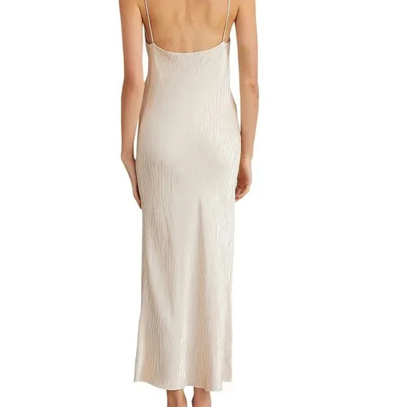 Bec & Bridge The Kat Cowl Dress Sand - Picture 2 of 6